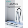 HUB Type-C 4 en 1 DEVIA- Lite1 USB3.0+USB2.0+TYPE-C*2