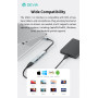 HUB Type-C 4 en 1 DEVIA- Lite1 USB3.0+USB2.0+TYPE-C*2