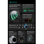 Montre Connectée Devia Smart Watch Pro1 - V2 - Argent