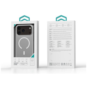 Coque Magnétique Douce au Toucher Devia Shield Series pour iPhone 18 Pro/Pro Max - Blanc