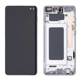 Écran, Display - Samsung S10 Plus Blanc Prisme / Argent, prix de gros