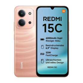Smartphone, Mobile Phone - Xiaomi Redmi 15C 4GB RAM 128GB ROM Orange - EU - New, wholesale price