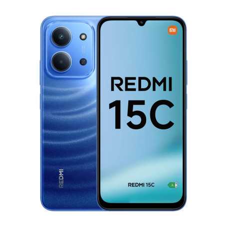 Smartphone, Mobile Device - Xiaomi Redmi 15C 4GB RAM 128GB ROM with NFC Blue - EU - New, wholesale price