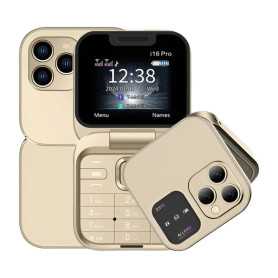 Mini Telephone Portable i16 Pro 2G Dual Nano SIM Or
