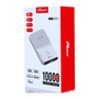 FASR FS-B1 Magnetic Power Bank 10000 mAh with 3 Built-in Cables Type-C, Lightning and USB