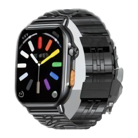 Montre Connectée Étanche avec Appels Bluetooth et Suivi Santé FASR FS-M2 - Noir