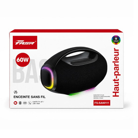 Enceinte Bluetooth Portable Bass RBG 60W FASR - FS-SANI111