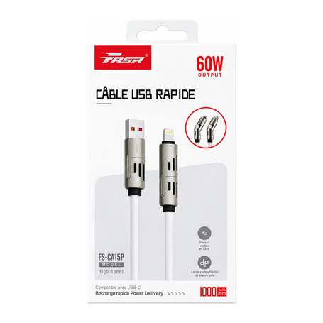 FASR USB / Lightning 4 in 1 cable FS-CA15P - 1M