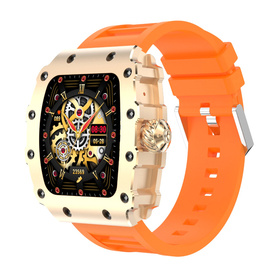 Waterproof and Ultra Long Battery Life Men's Smart Watch with Bluetooth Calls / Health and Fitness Tracking FASR FS-M3 - Orange