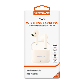 Earphones, Bluetooth Headset - Wireless Earbuds XSSIVE XSS-TWS18YL - Beige, wholesale price