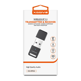 Transmitter, Receiver - Xssive XSS-BTR02 USB Hands-Free Bluetooth 5.3 Transmitter Receiver Adapter, wholesale price