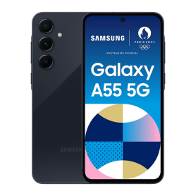 Mobile - Samsung Galaxy A55 5G 128 Go Bleu marine, prix de gros