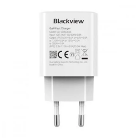 Blackview QA-0300CE03 33W USB-C Power Adapter, White - Bulk Packaging | Etech-Parts