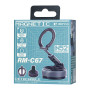 Support de Téléphone Magnétique Pliable pour Voiture avec Anneau Amovible REMAX RM-C67 - Gris