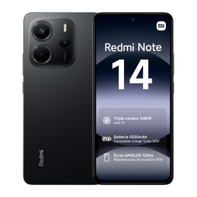 Mobile - Xiaomi Redmi Note 14 4G DS 256 Go Noir, prix de gros