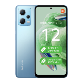 Mobile - Xiaomi Redmi Note 12 5G DS 128 Go Bleu, prix de gros