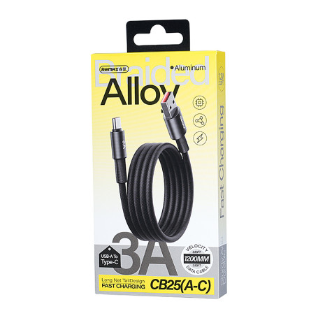 Câble USB-A Type-C 3A Velocity REMAX CB25(A-C) | Etech-Parts