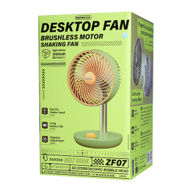 Ventilateur de Bureau REMAX RS-ZF07 Bleu | Etech-Parts