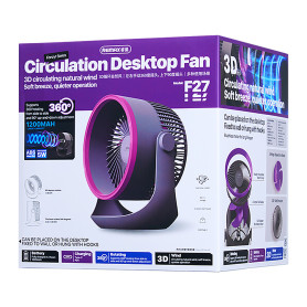 Ventilateur Bureau Air Circulation REMAX Fonzyr F27 | Etech-Parts