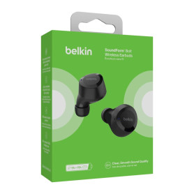 Belkin AUC009BTBLK Wireless Bluetooth Headset SoundForm Bolt - Black