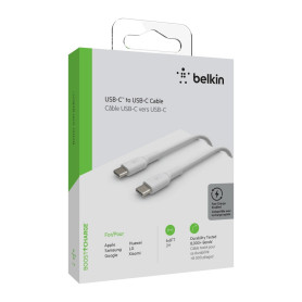 USB-C / USB-C Cable 2M BELKIN CAB003BT2MWH - White