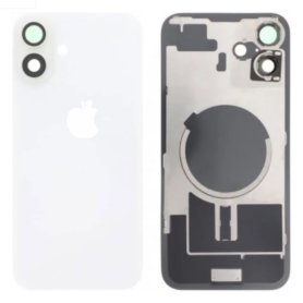 iPhone 16 Plus White Back Glass (Original Removed Part) - Grade B | Etech-Parts