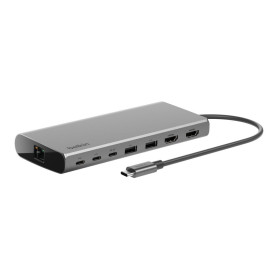 Hub USB-C 8-in-1 Dual Display BELKIN INC015btSGY-CZ - Space Gray
