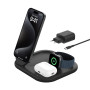 Wireless Charging Station 3-in-1 with Qi2 (15W) BELKIN WIZ029vfBK - Black