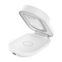 Station de Recharge Magnétique 3-en-1 Qi2 (25W) BELKIN WIZ037kqWH - Blanc