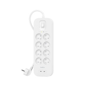 Surge Protector Power Strip 8 Outlets + 2 USB PD (2m) BELKIN SRB004ca2M