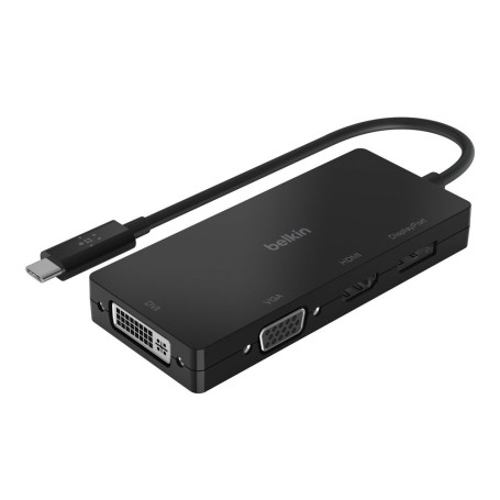 Adapter USB-C (HDMI,VGA,DVI,Display) BELKIN AVC003BTBK - Black