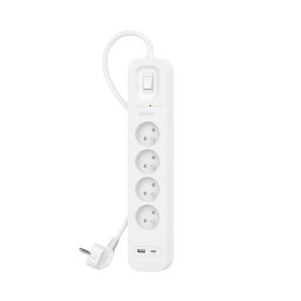 Surge Protector Power Strip 4 Outlets (USB-A + USB-C) BELKIN SRB001ca2M