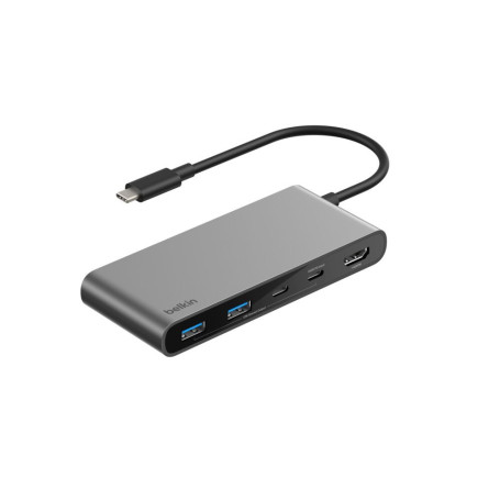 Hub USB-C 7-in-1 BELKIN AVC023HQSGY - Space Gray