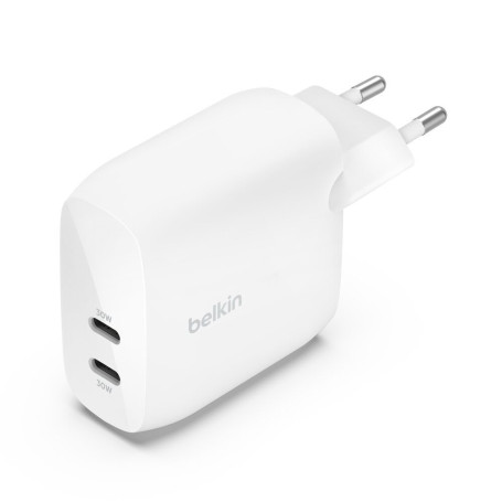 Chargeur 60W (2 USB-C) BELKIN WCB010VFWH - Blanc