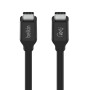 Cable 100W USB-C / USB-C 0.8M BELKIN INZ001BT0.8MBK - Black