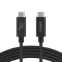 Cable USB-C 4.0 240W 2M BELKIN INZ004bt2MBK - Black