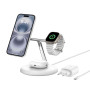 Charging Station 3-in-1 with Qi2 (15W) BELKIN WIZ023vfWH - White