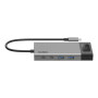 Hub USB-C 8-en-1 BELKIN INC027hqSGY - Gris Sidéral