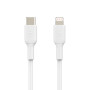 BoostCharge Câble Lightning vers USB-C 2M BELKIN CAA003bt2MWH - Blanc