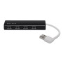 Hub de Voyage 4 Ports USB 2.0 BELKIN F4U042BT - Noir
