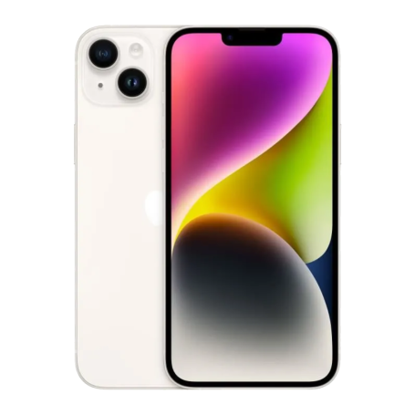 iPhone 14 Plus 128 Go Lumière Stellaire - Défauts signalés - (TVA Sur Marge)*