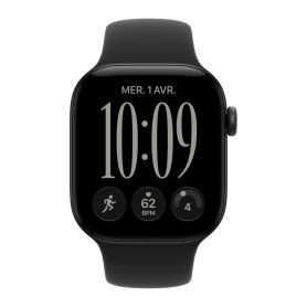Apple Watch Series 12 GPS 42mm Black Aluminium Sport Band S/M New | Etech-Parts