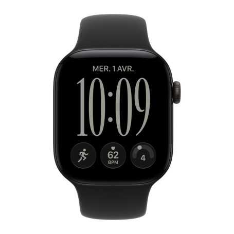 Apple Watch Series 12 GPS 42mm Aluminium Noir Bracelet Sport S/M Neuf | Etech-Parts