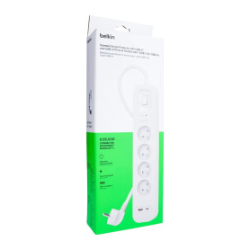 Multiprise Parafoudre 4 Prises (USB-A + USB-C) BELKIN SRB001ca2M