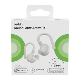 Earbud TWS SoundForm ActiveFit BELKIN AUC016HQCR - White