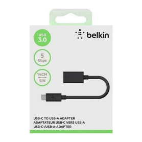 Adaptateur 3.0 USB-C vers USB-A BELKIN F2CU036btBLK