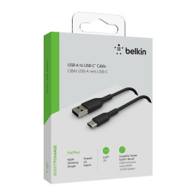 Câble USB-C / USB-A 2M BELKIN CAB001bt2MWH - Blanc