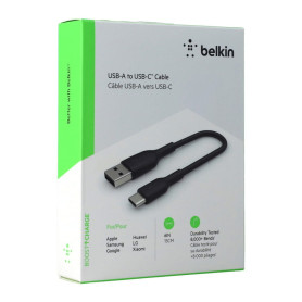 Câble USB-C / USB-A 0.15M BELKIN CAB001BT0MBK - Noir