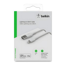 Câble Lightning 1M BELKIN CAA001bt1MWH - Blanc