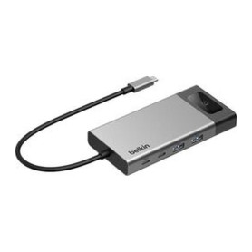 Hub USB-C 8-en-1 BELKIN INC027hqSGY - Gris Sidéral